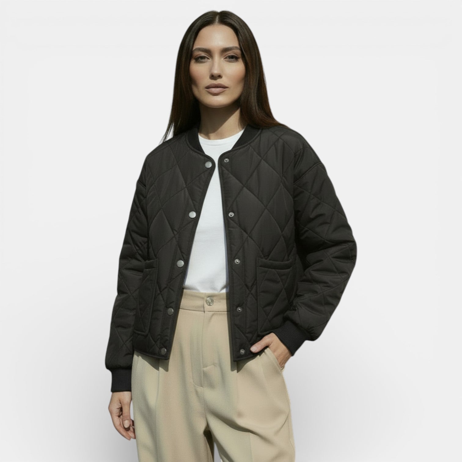 Giacca donna trapuntata leggera - Stile casual comodo e moderno