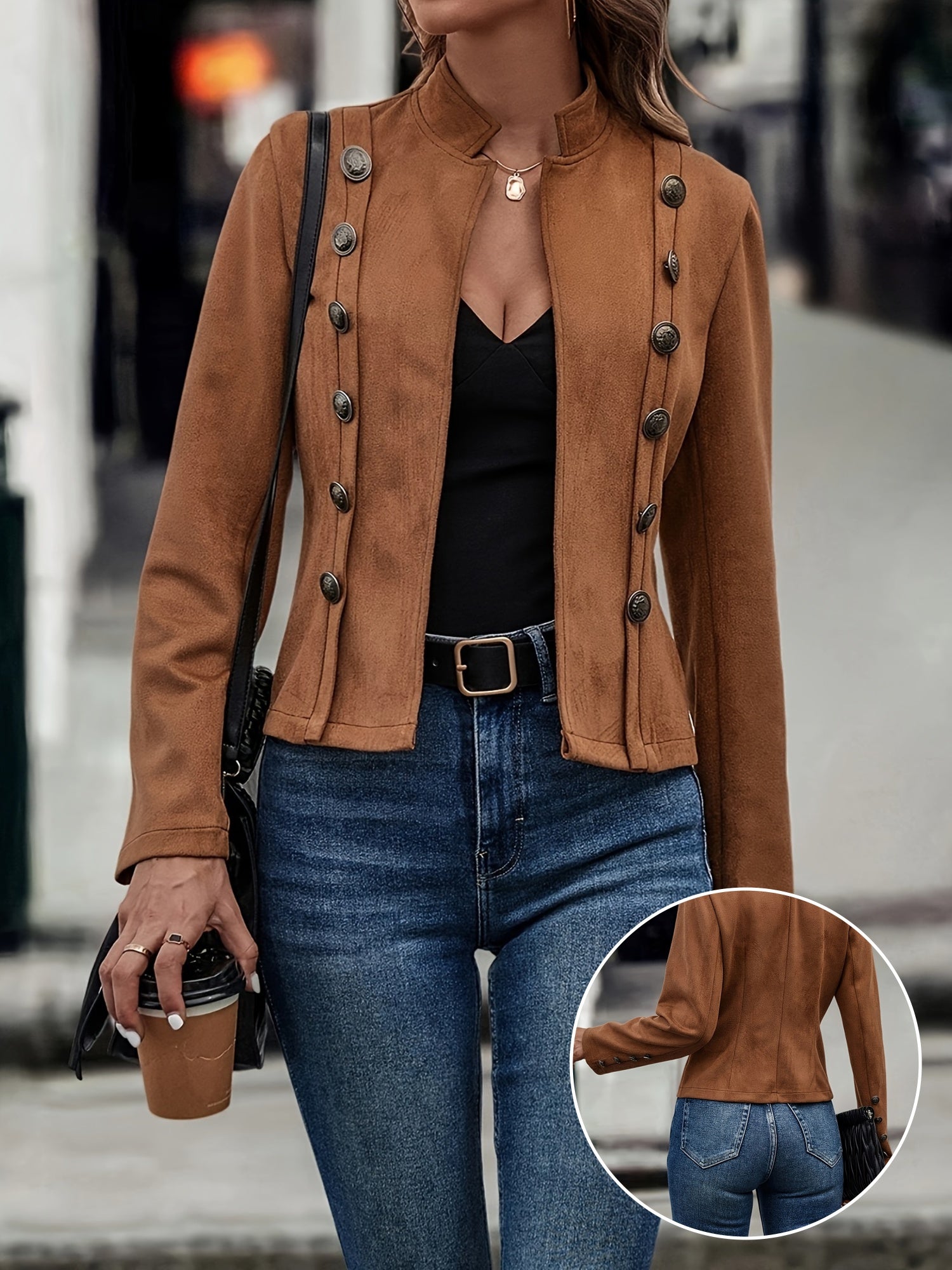 Elegante giacca vintage da donna