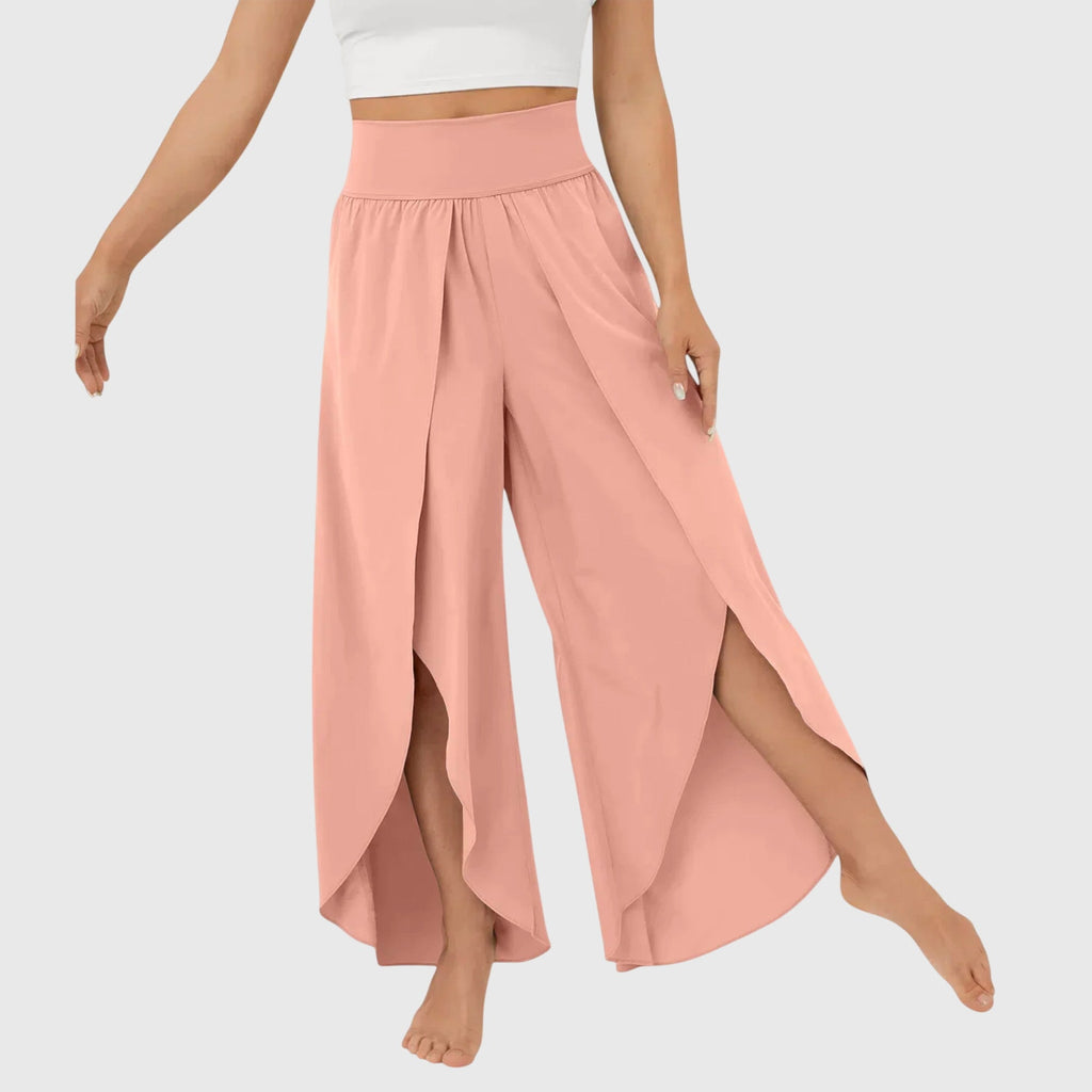Pantaloni estivi da donna a gamba larga - Comodi e leggeri