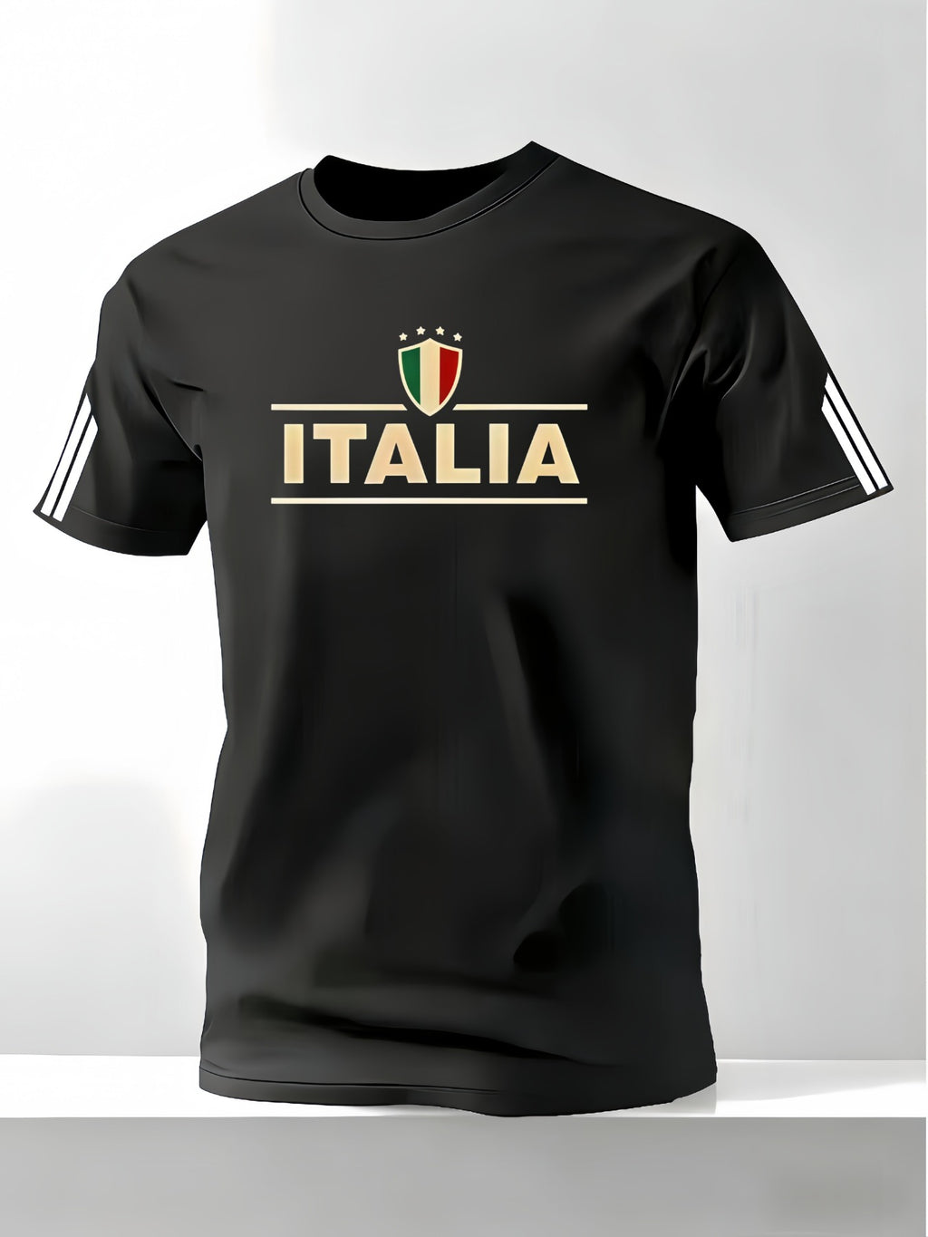 T-shirt uomo girocollo a maniche corte - Casual e versatile