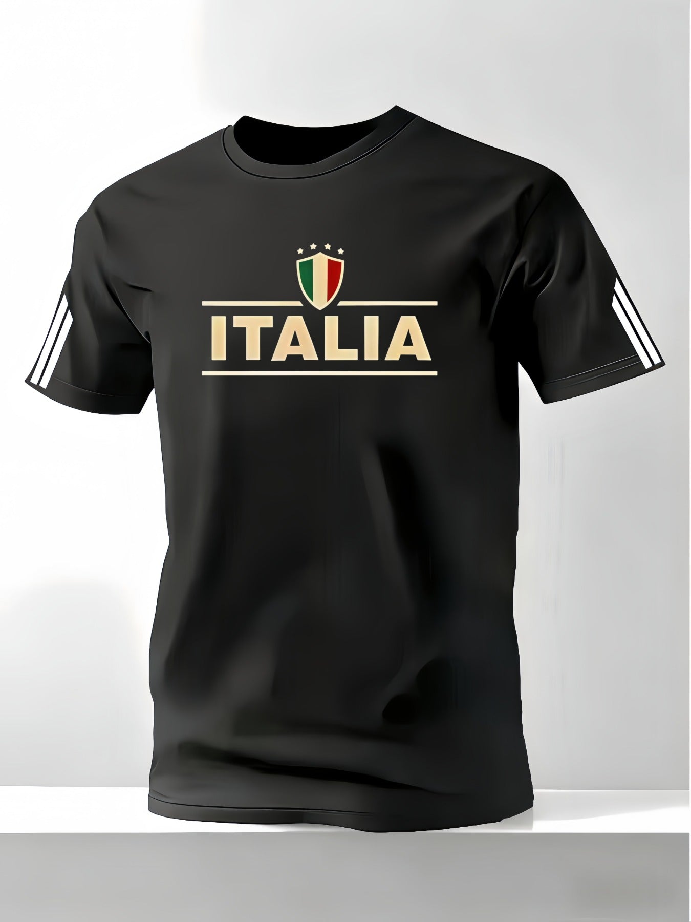 T-shirt uomo girocollo a maniche corte - Casual e versatile