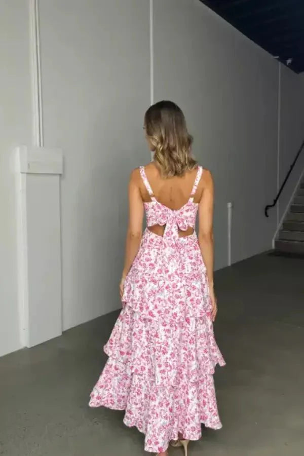 Abito Maxi Floreale Boho Chic – Elegante e Femminile
