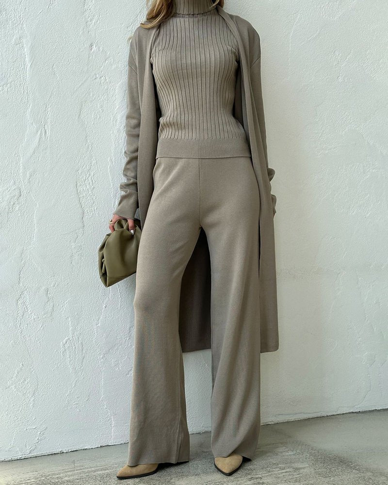 Completo casual da donna, elegante, tre pezzi - Completo moderno e confortevole