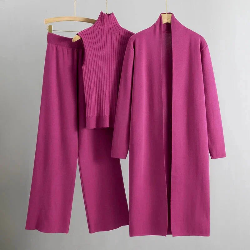 Completo casual da donna, elegante, tre pezzi - Completo moderno e confortevole