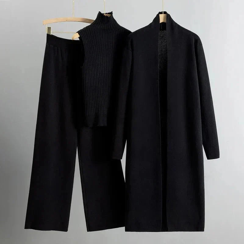 Completo casual da donna, elegante, tre pezzi - Completo moderno e confortevole