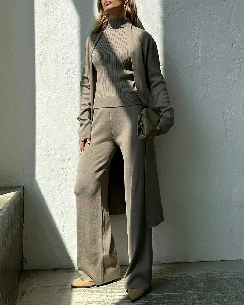 Completo casual da donna, elegante, tre pezzi - Completo moderno e confortevole