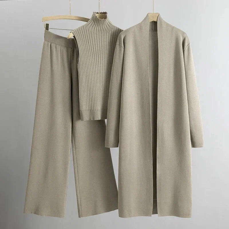 Completo casual da donna, elegante, tre pezzi - Completo moderno e confortevole