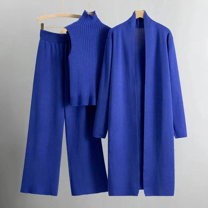 Completo casual da donna, elegante, tre pezzi - Completo moderno e confortevole