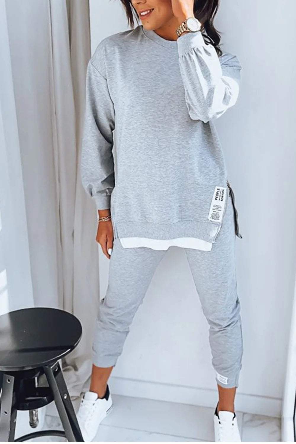 Completo da salotto da donna - Morbido misto cotone e poliestere