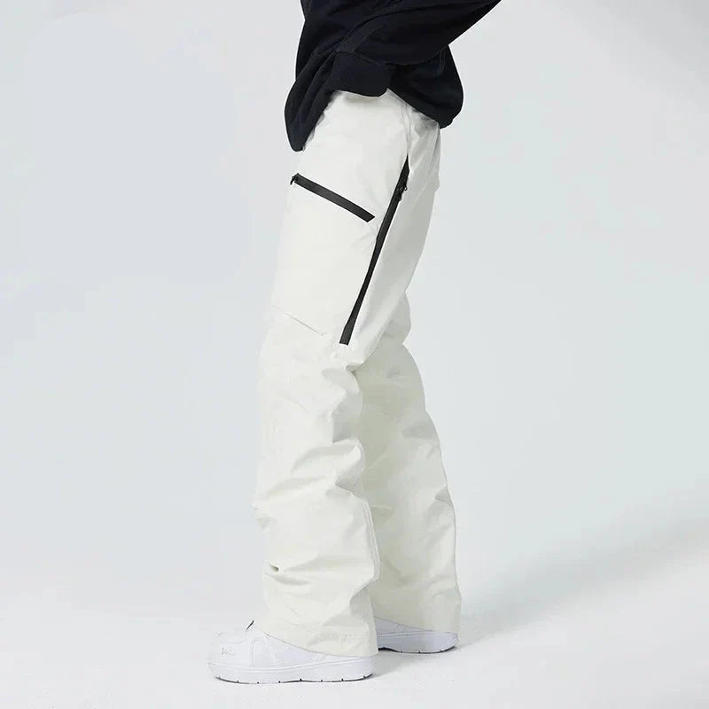 Pantaloni da sci impermeabili da uomo – Pantaloni da snowboard antivento e caldi – Ideali per l'inverno