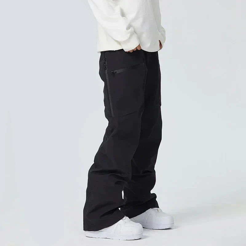 Pantaloni da sci impermeabili da uomo – Pantaloni da snowboard antivento e caldi – Ideali per l'inverno