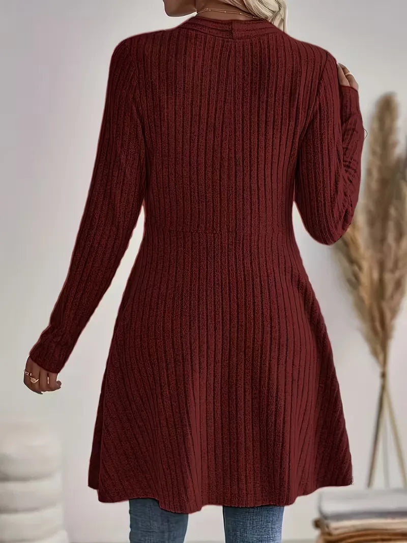 Cardigan donna scollo a V - Morbido e senza tempo
