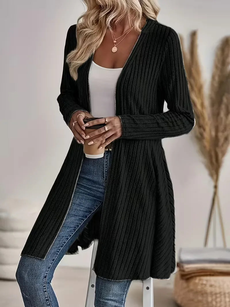 Cardigan donna scollo a V - Morbido e senza tempo