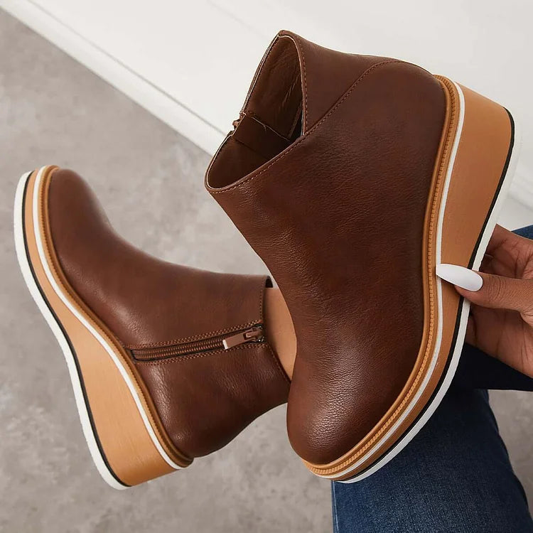 Stivali donna stile lusso in suede - Caldi ed eleganti