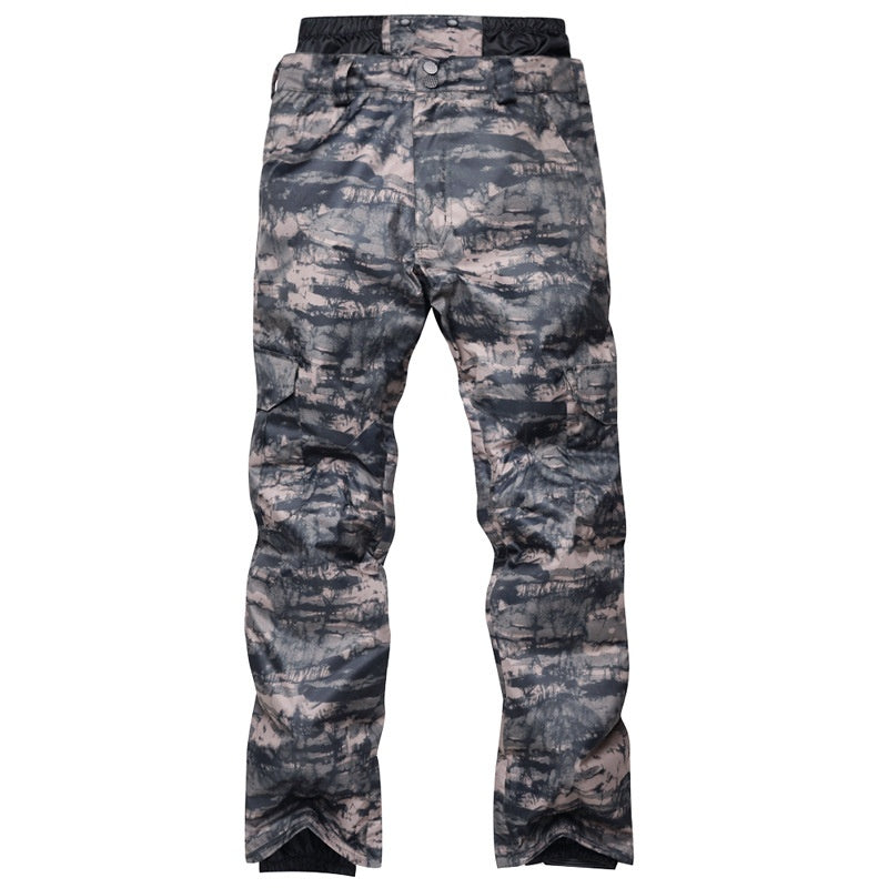 Pantaloni da sci da uomo traspiranti e isolanti – Vestibilità comoda invernale