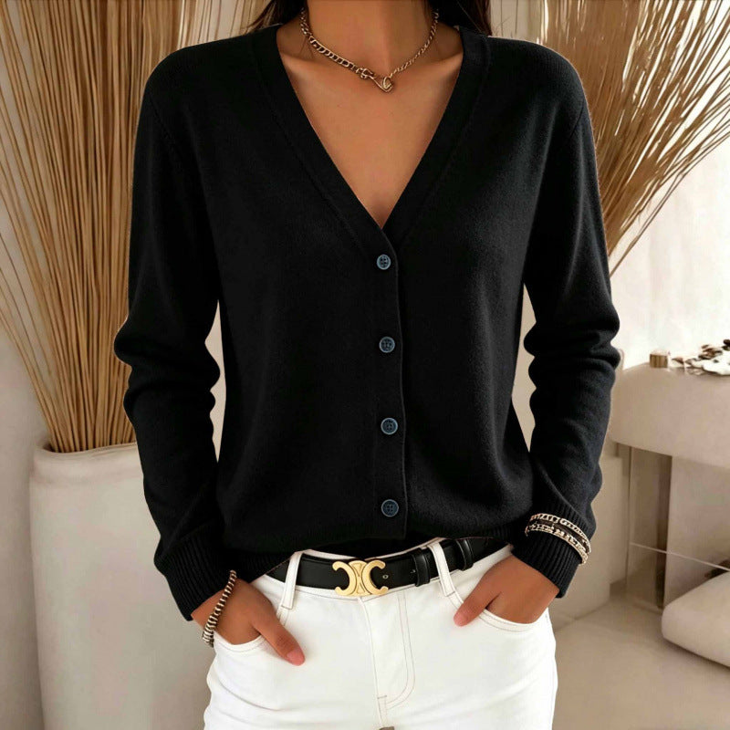 Cardigan donna con scollo a V - Morbido e versatile