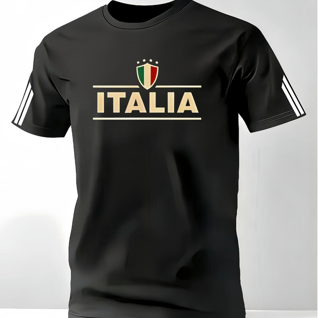 T-shirt uomo girocollo a maniche corte - Casual e versatile