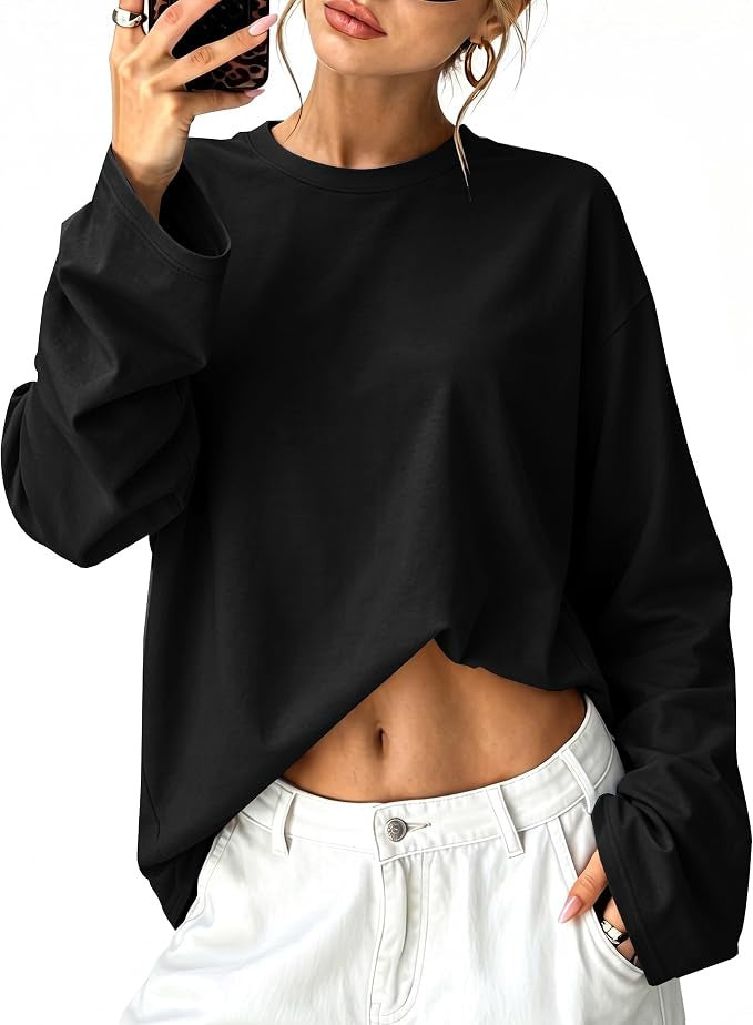 T-shirt da donna a righe color-block in stile rétro – Casual e vintage