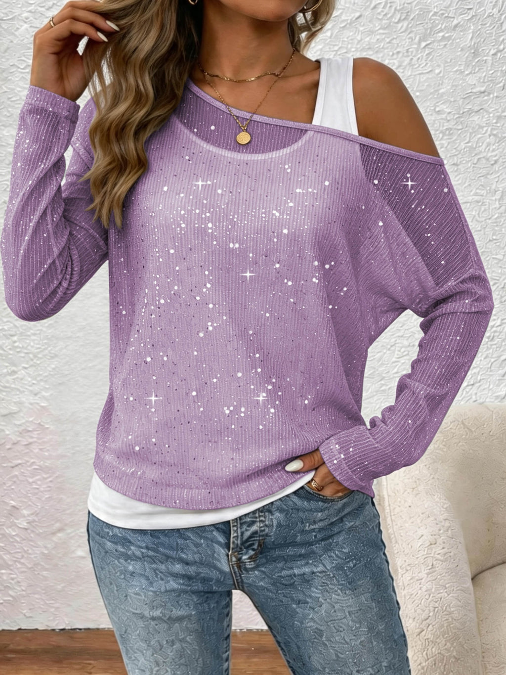 Camicia donna a maniche lunghe - Elegante e fluida