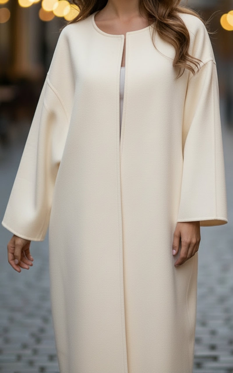 Cappotto Donna Oversize Lungo – Stile Elegante Vestibilità Morbida Invernale
