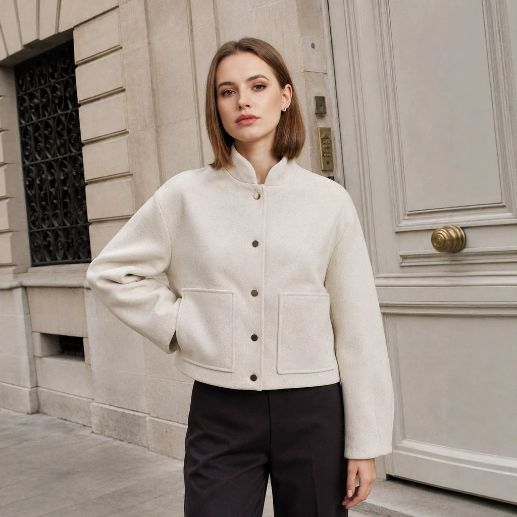 Veste-chemise ample pour femme à boutons - Simple et décontractée