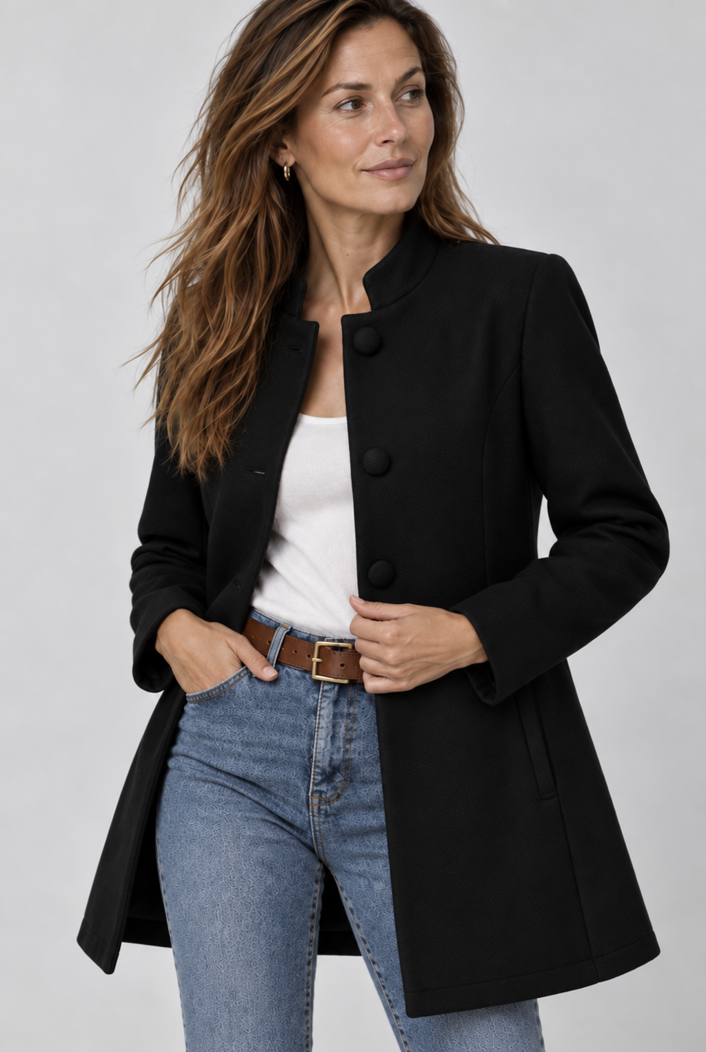Yara women's elegant coat - Chic and warm