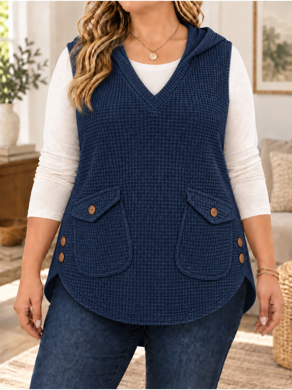 Women's flowy blouse - Elegant and easy