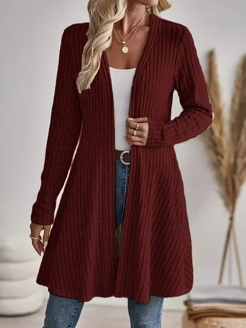 Cardigan femme à col en V - Doux et intemporel