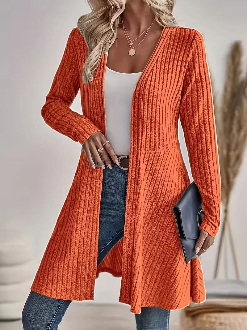 Cardigan donna scollo a V - Morbido e senza tempo