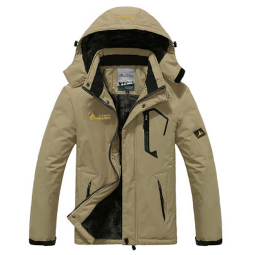 Giacca da sci da uomo comoda per esterni - Abbigliamento invernale traspirante e impermeabile