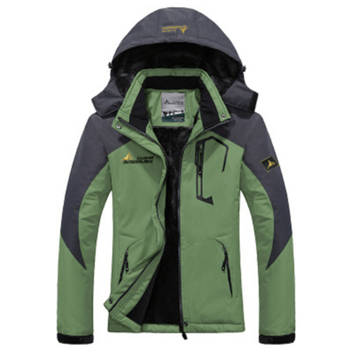 Giacca da sci da uomo comoda per esterni - Abbigliamento invernale traspirante e impermeabile