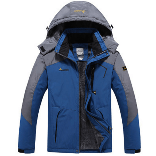 Giacca da sci da uomo comoda per esterni - Abbigliamento invernale traspirante e impermeabile