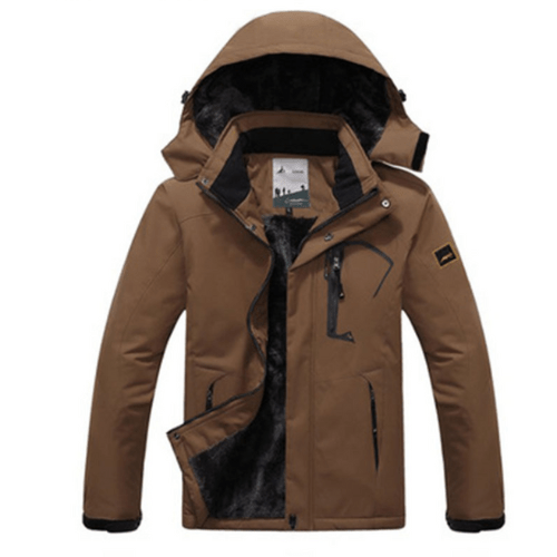 Giacca da sci da uomo comoda per esterni - Abbigliamento invernale traspirante e impermeabile