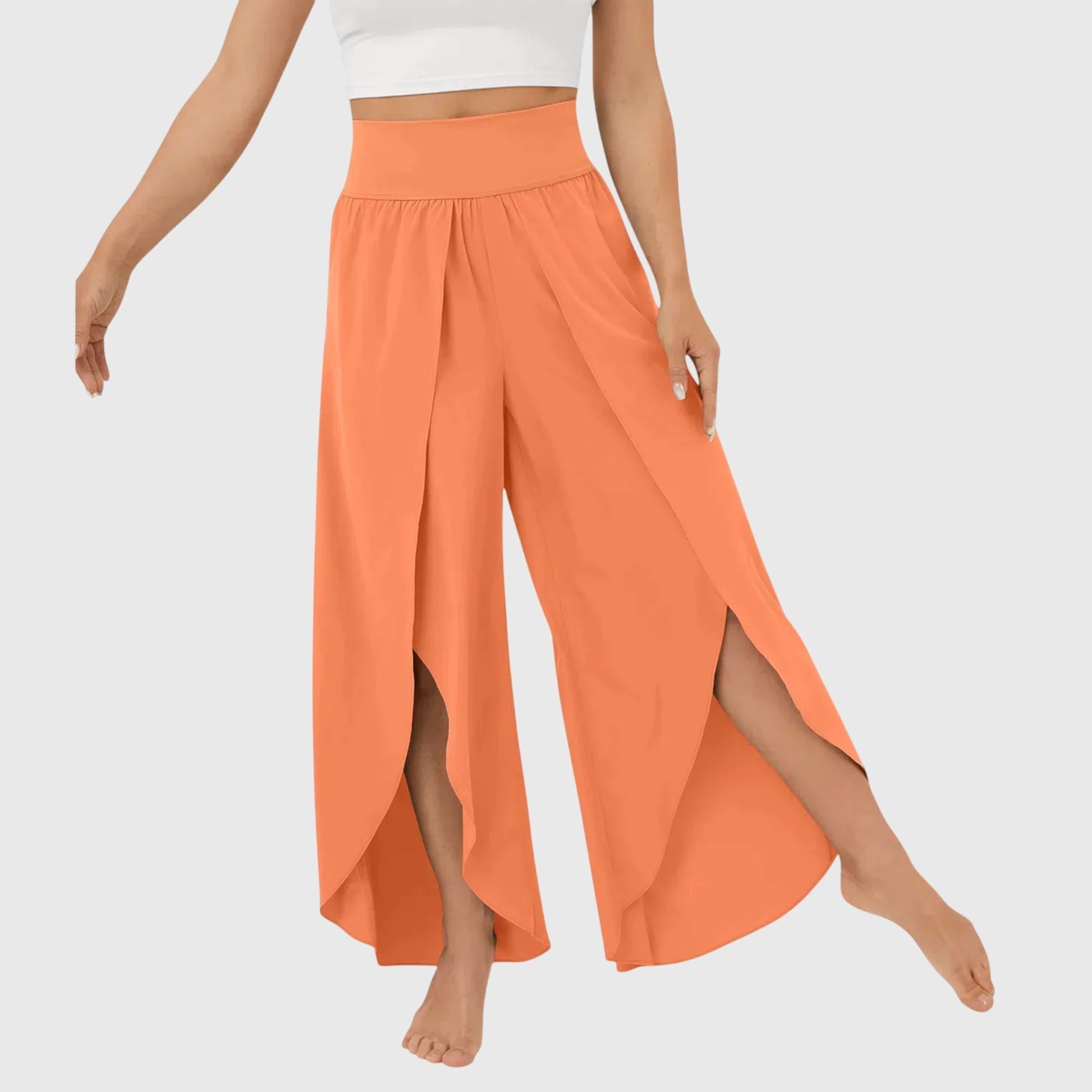 Pantaloni estivi da donna a gamba larga - Comodi e leggeri