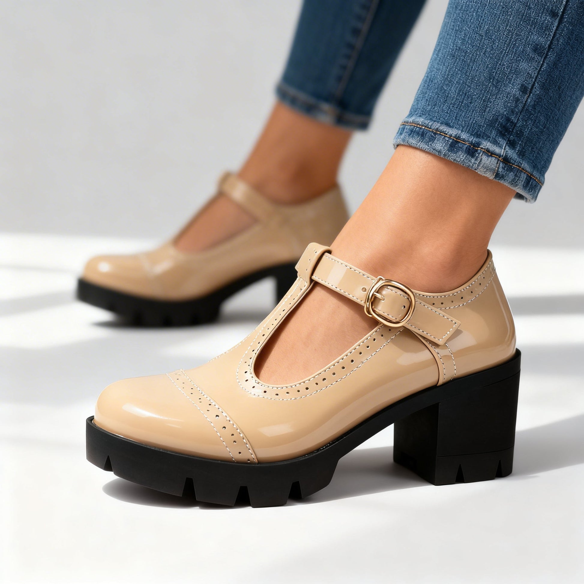 Mocassini Brogue vintage - calzature classiche ed eleganti per tutti i giorni