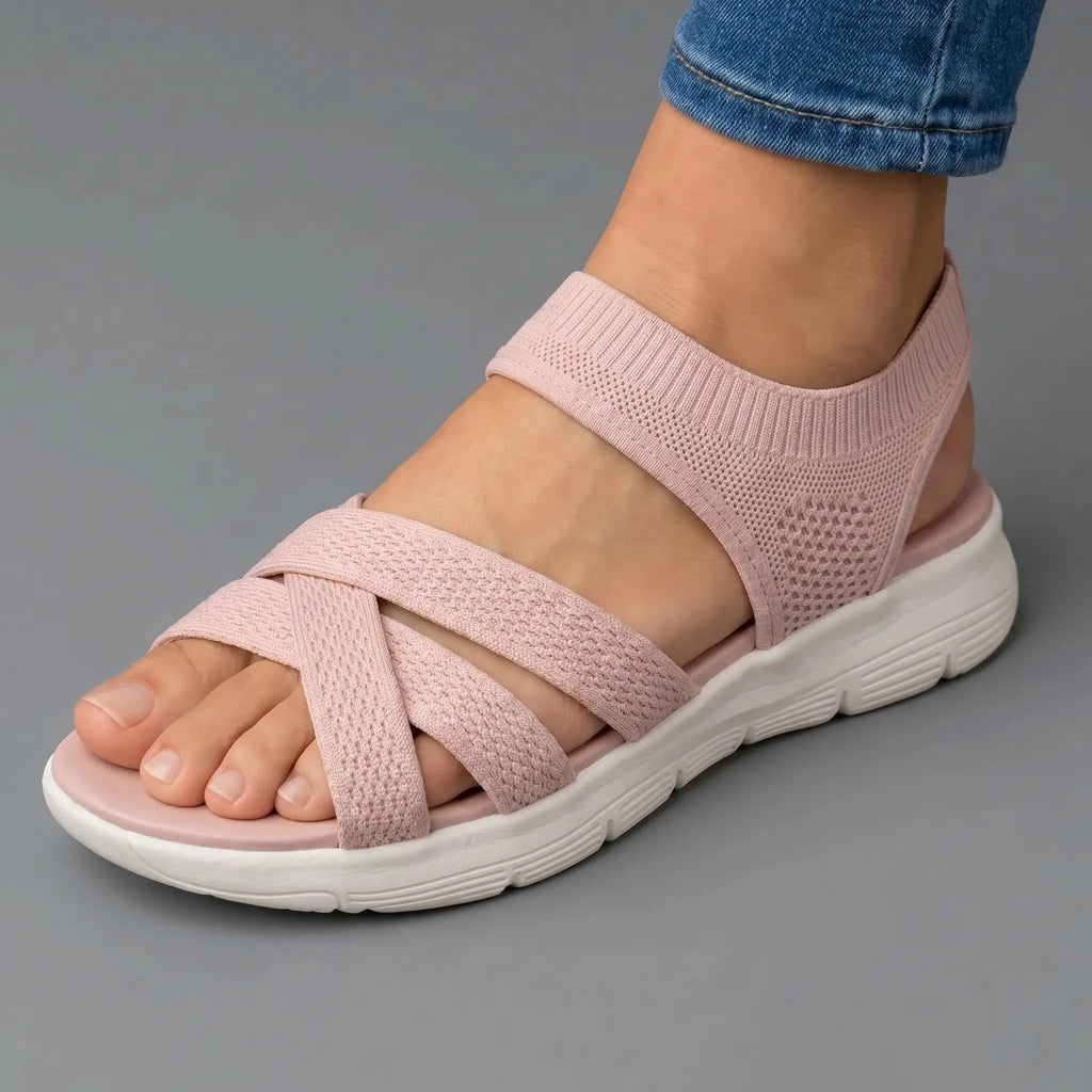 Sandali ortopedici da donna di supporto - Comfort quotidiano e stabilita