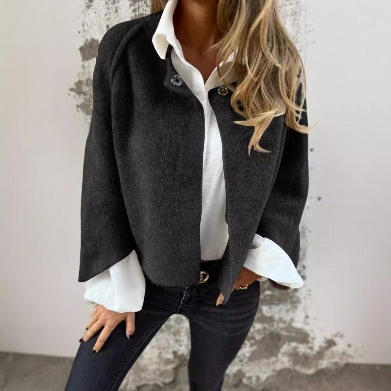 Giacca in lana premium da donna – Caldo capospalla a maniche lunghe