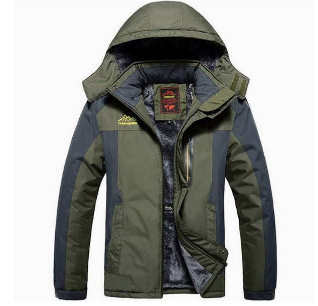 Chaqueta de esquí de invierno para mujer | Con capucha