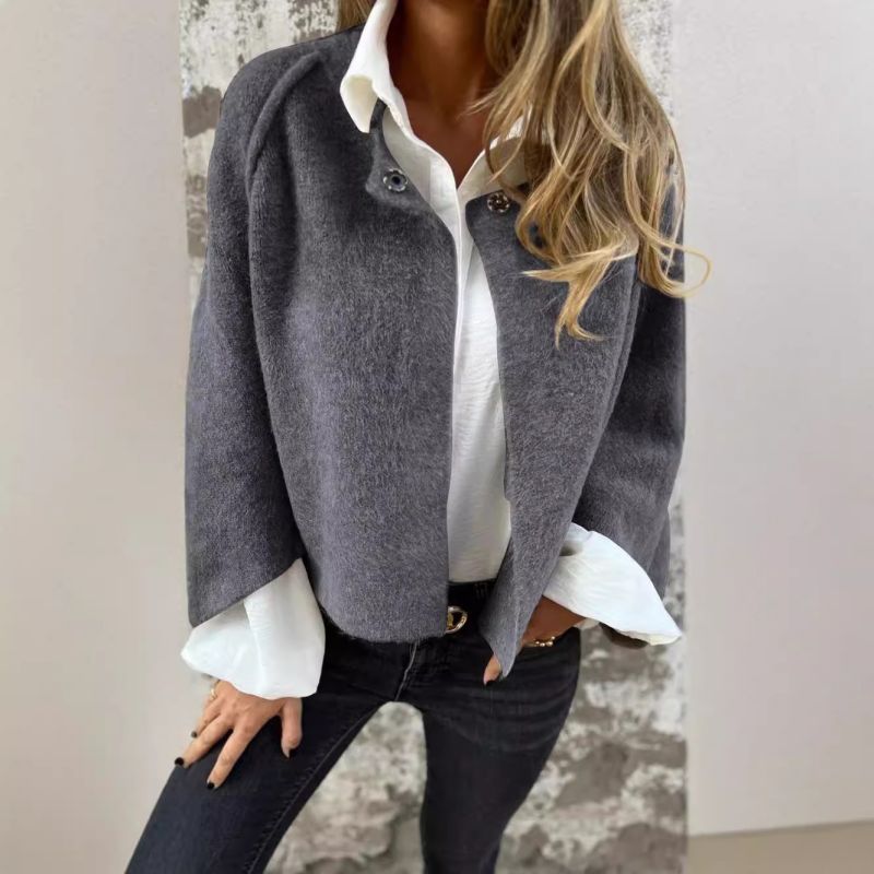 Giacca in lana premium da donna – Caldo capospalla a maniche lunghe