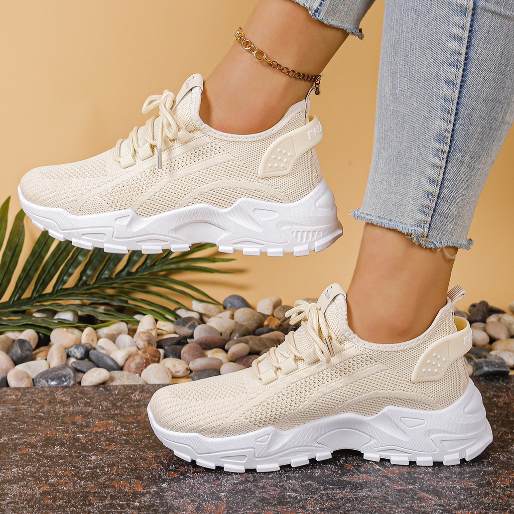 Sneakers donna comfort con supporto plantare – Scarpe da ginnastica traspiranti slip-on per camminata quotidiana