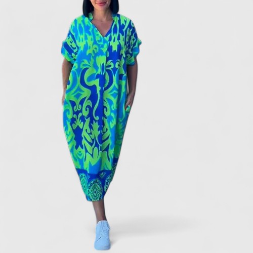 Abito Floreale Sofisticato Donna – Stile Elegante E Chic Per Lavoro E Feste