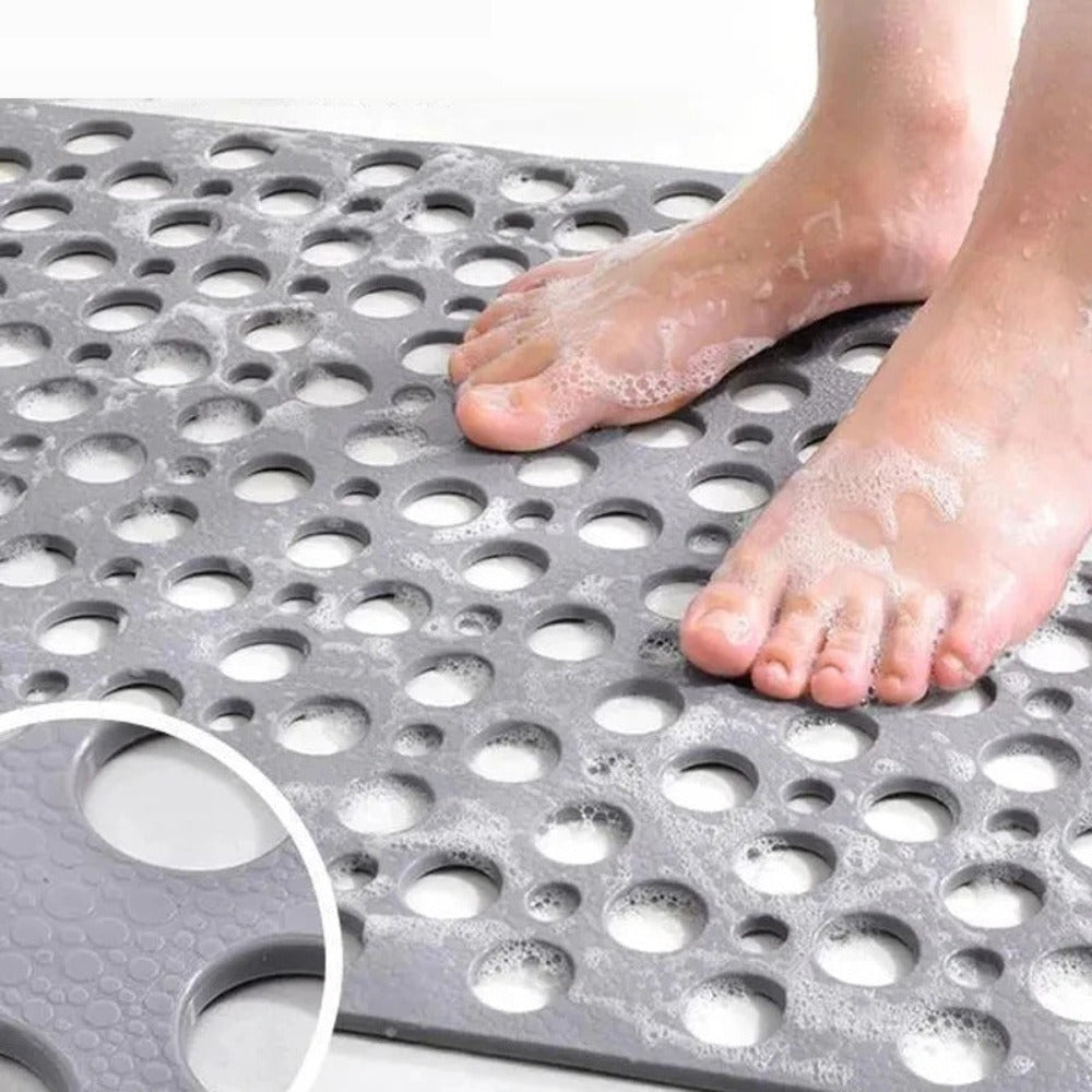 Tappetino Antiscivolo Antibatterico per Doccia – Tappetino Sicuro e Asciutto per Pavimenti Bagnati e Vasche da Bagno