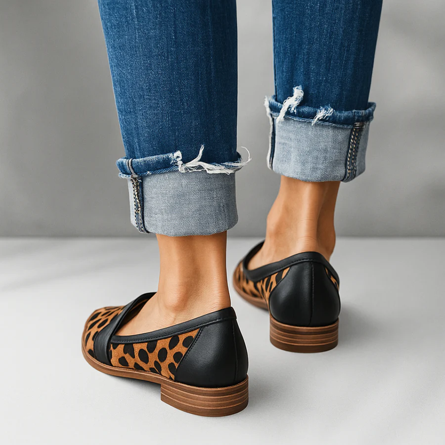 Comodi mocassini in pelle da donna – Calzature casual che sostengono il piede