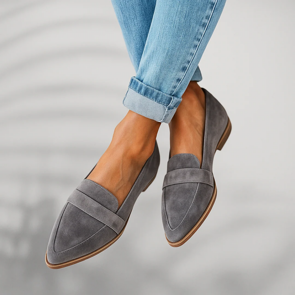 Comodi mocassini in pelle da donna – Calzature casual che sostengono il piede
