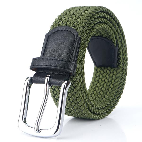 Cintura intrecciata elegante da uomo - Cinturino in tela regolabile