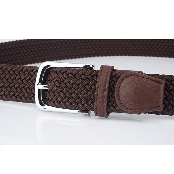 Cintura intrecciata elegante da uomo - Cinturino in tela regolabile