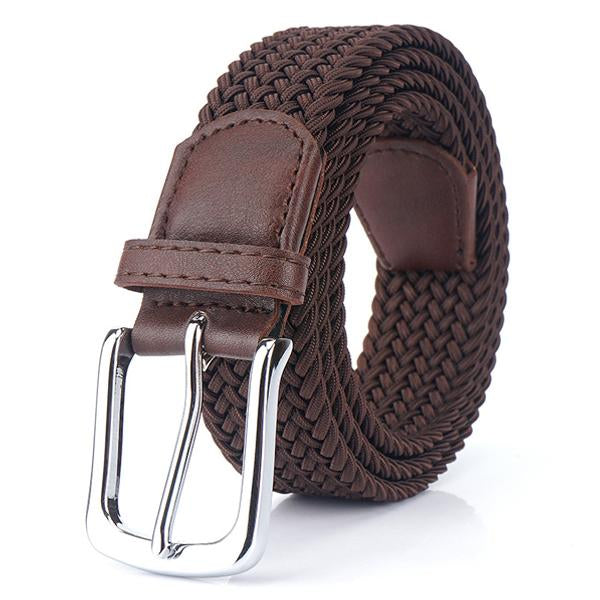 Cintura intrecciata elegante da uomo - Cinturino in tela regolabile