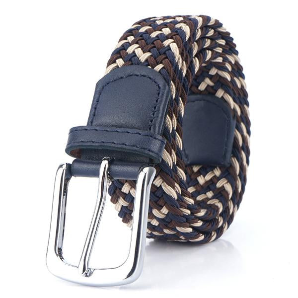 Cintura intrecciata elegante da uomo - Cinturino in tela regolabile
