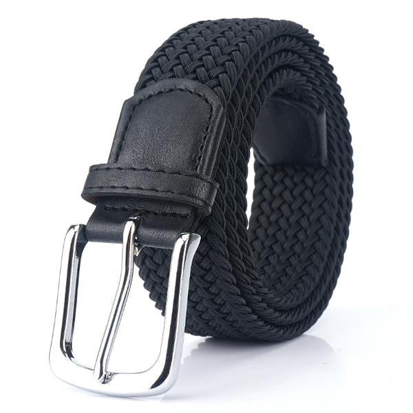 Cintura intrecciata elegante da uomo - Cinturino in tela regolabile