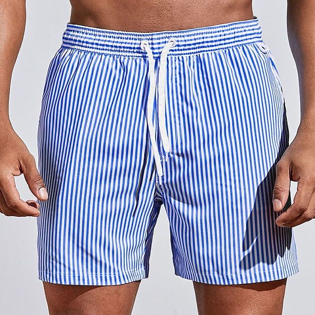 Pantaloncini da bagno classici da uomo ad asciugatura rapida – Comodi, leggeri, stile da spiaggia